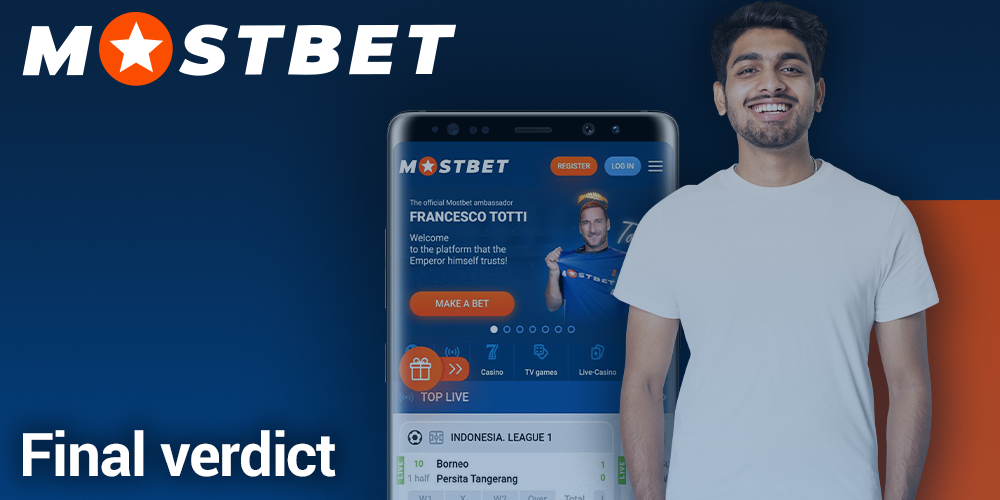 The Mostbet mobile app is secure and works properly